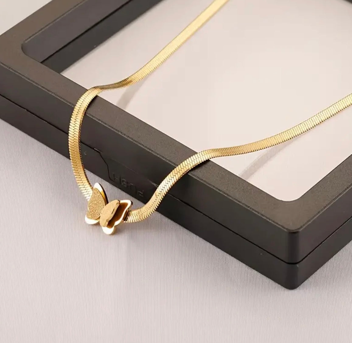Butterfly Gold Chain SS