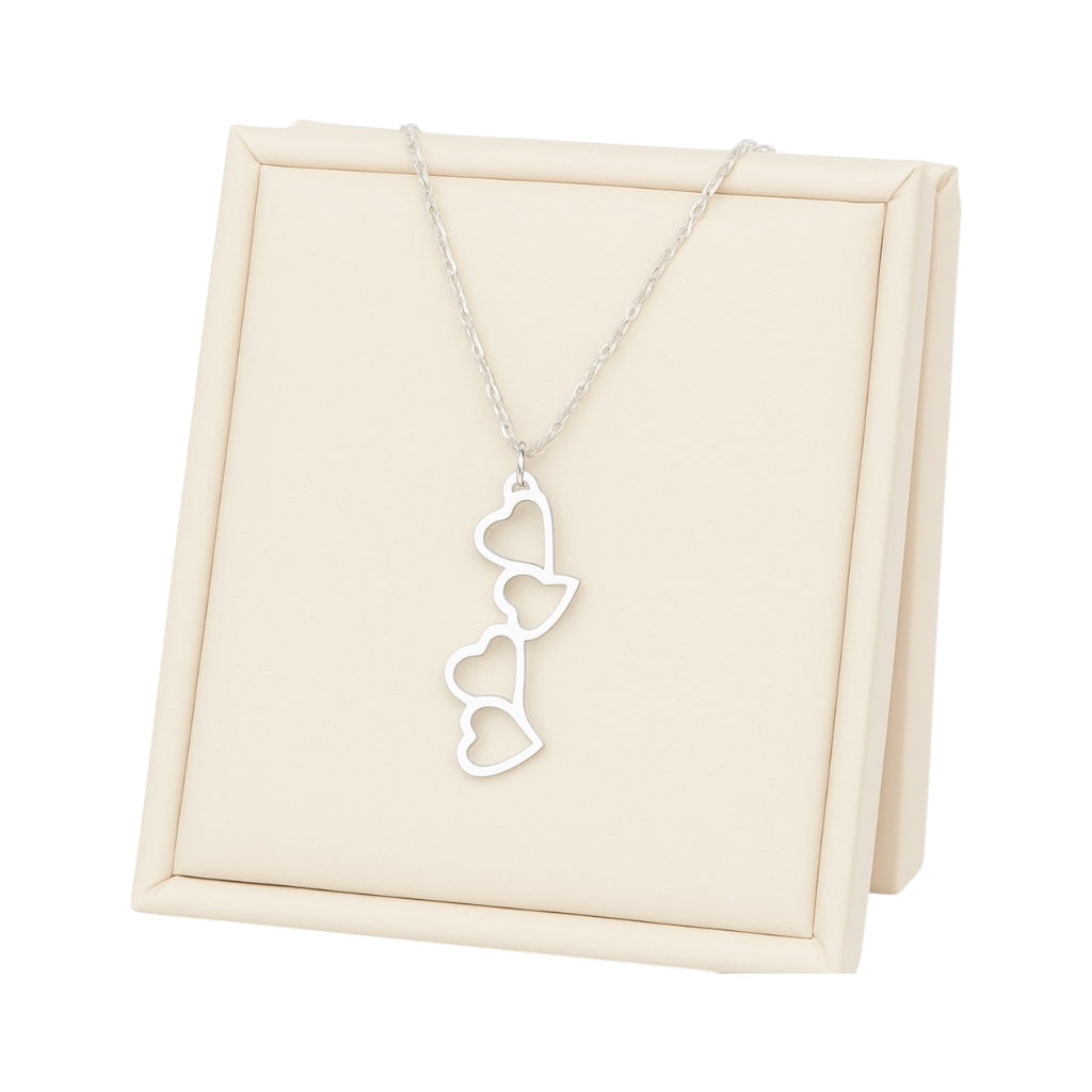 Cadena Steel de corazones