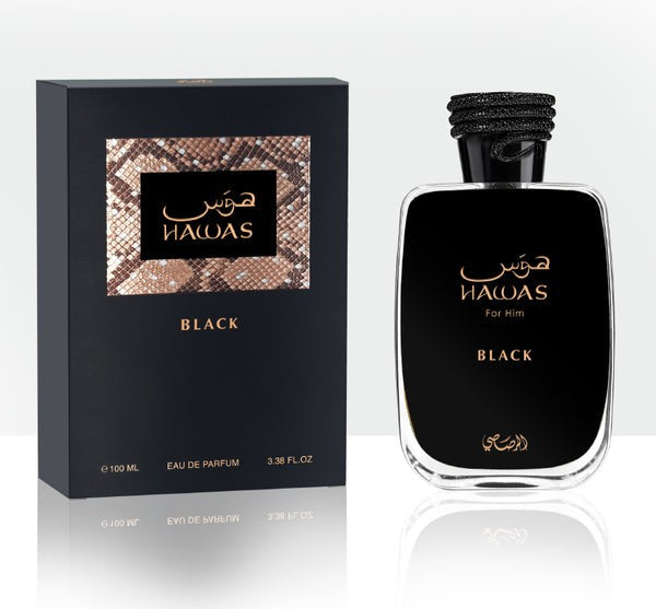 Hawas Black Rasasi 100ml edp Men