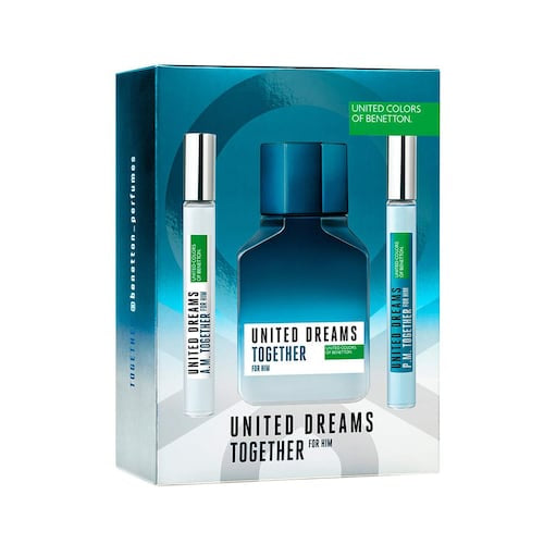 United Dreams Together For Him set 3 pcs Am & Pm 100ml