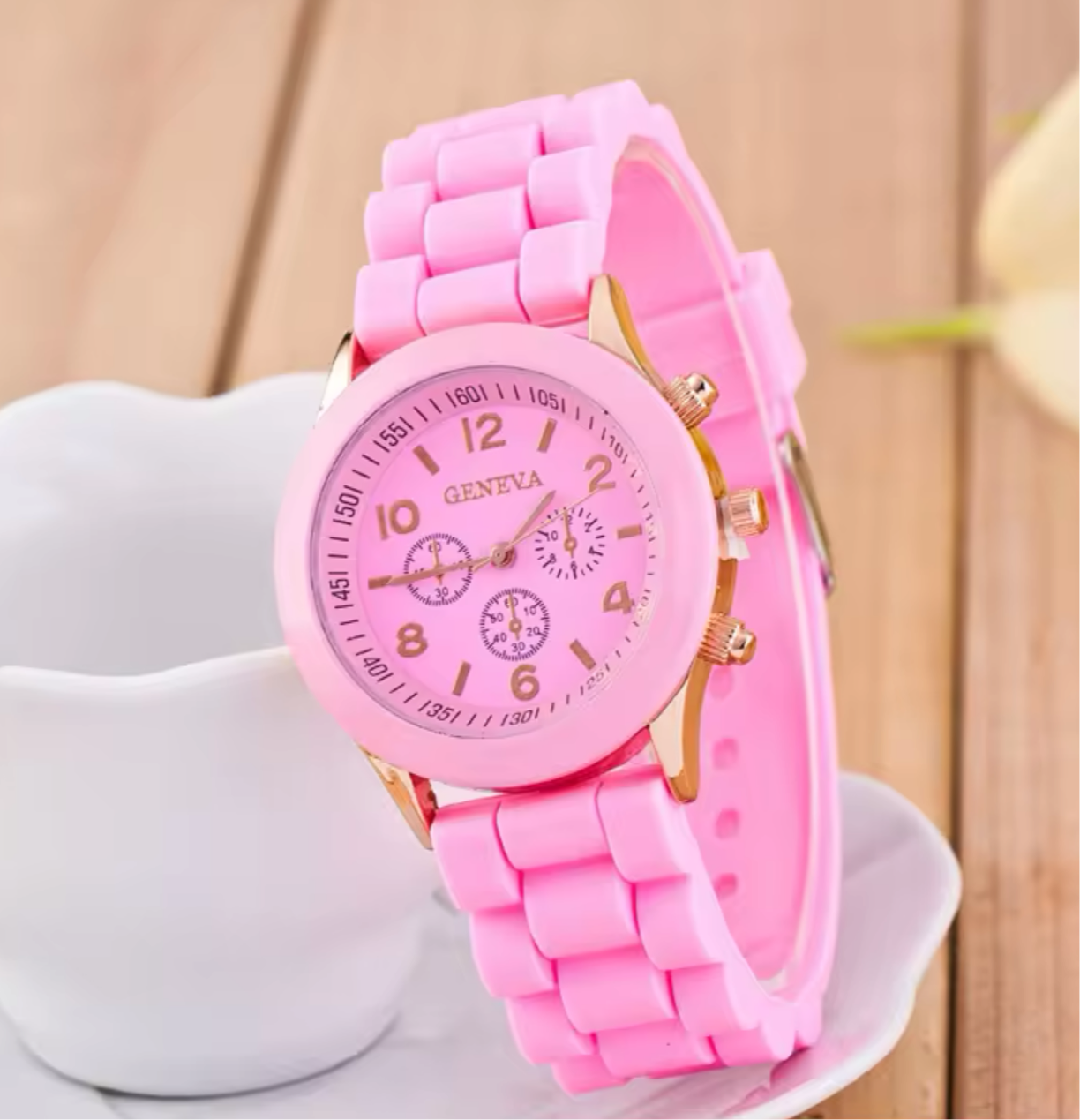Reloj Silicone Pink SS