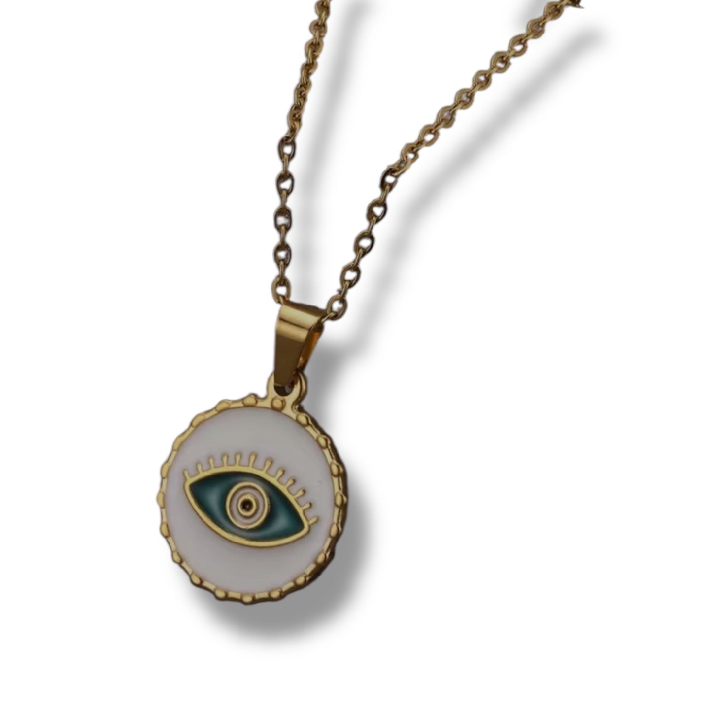 Cadena Steel Gold Eye