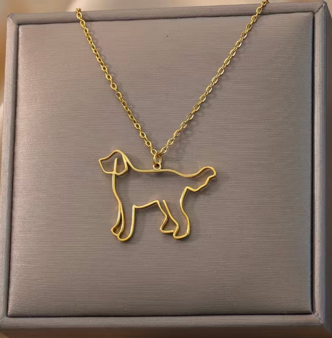 Dog Gold Steel KR (mejor vendido)
