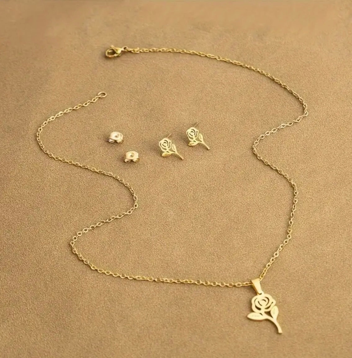 Conjunto Gold Rosa SS