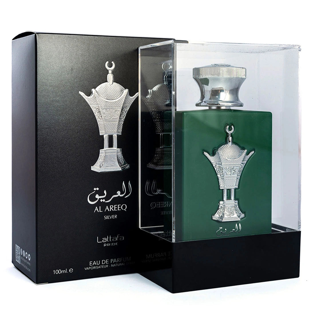 Al Areeq Silver Lattafa 3.4 EDP Men