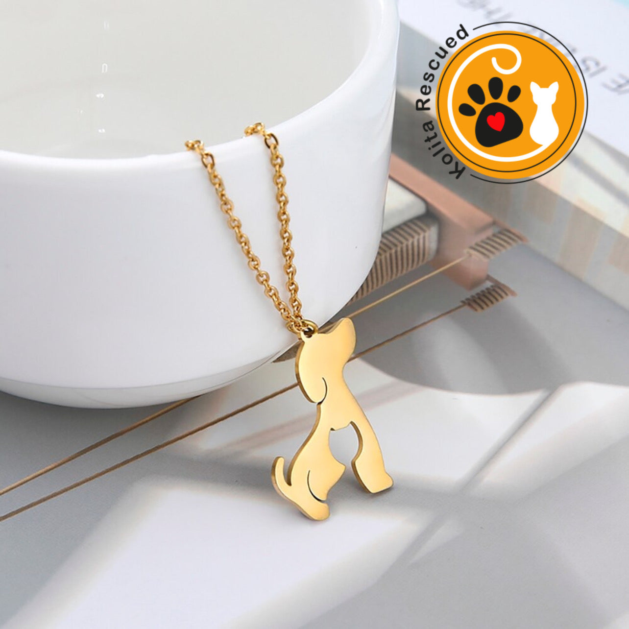Kolita Rescued Gold Steel Necklace