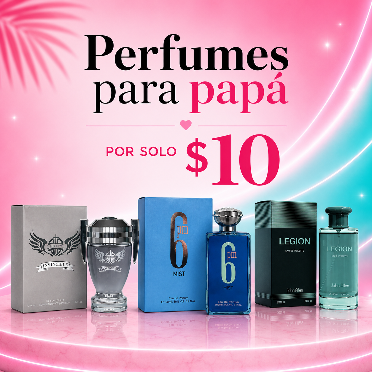 PERFUMES PARA PAPÁ $10