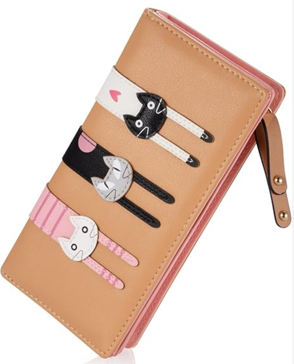 Cat Wallet brown KR