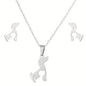 Cadena + Pantallas Silver dog & Cat Love Stainless Steel (MÁS VENDIDO)