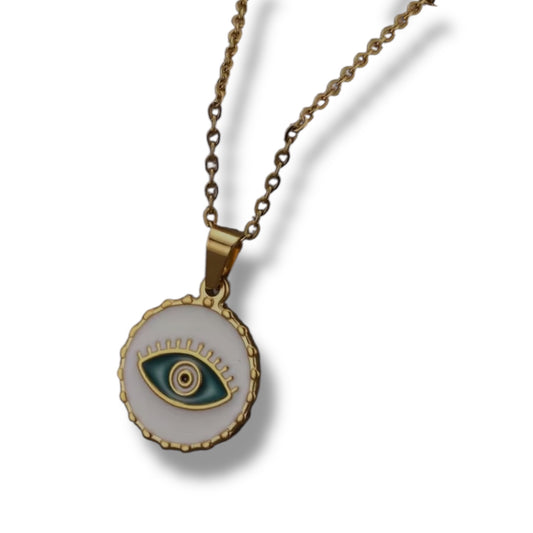 Cadena Steel Gold Eye