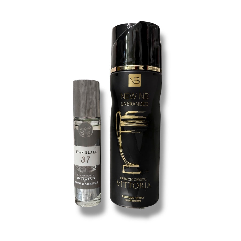 Invictus 12ml Roll On + Body Spray