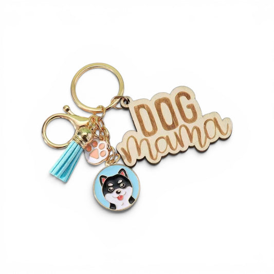 Llavero Dog Mamá azul