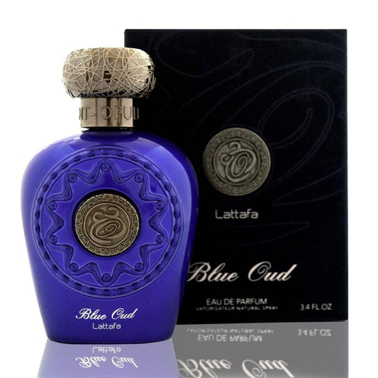 Blue Oud Lattafa MEN (cuero fuerte)