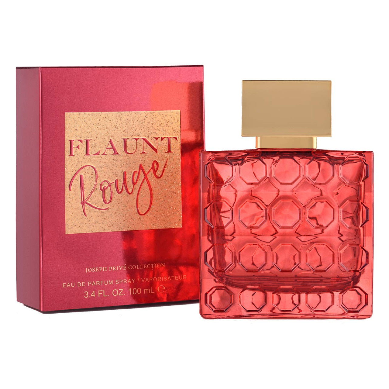 Flaunt Rouge 3.4 EDP (como Baccarat)